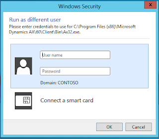 Windows Security username and password authentication window.