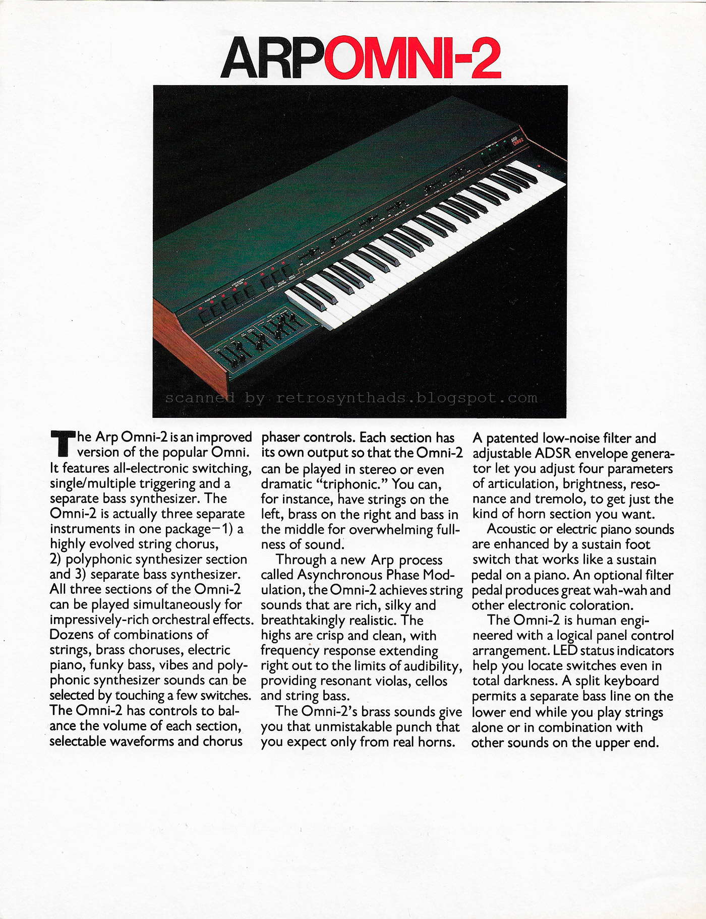 Arp 2024 electric piano