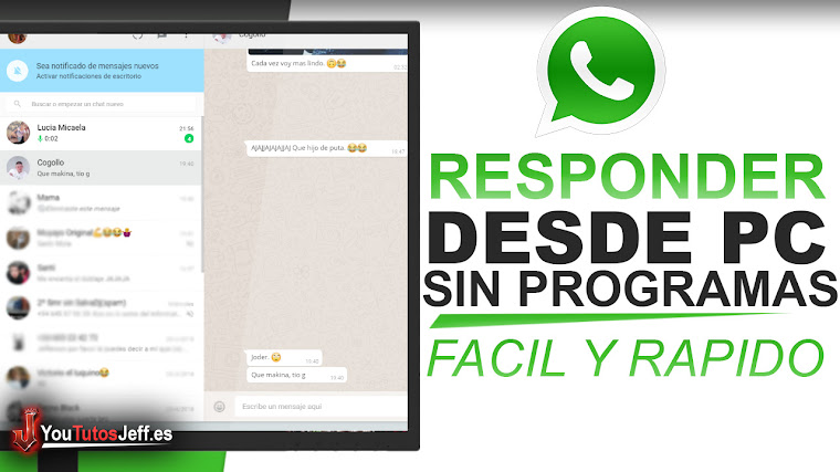 Como Responder Mensajes de WHATSAPP desde PC SIN PROGRAMAS - Fácil y Rápido