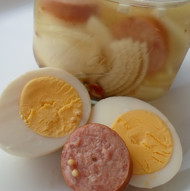 Happier Than A Pig In Mud No Nonsense Vinegar Pickled Eggs and Instant
