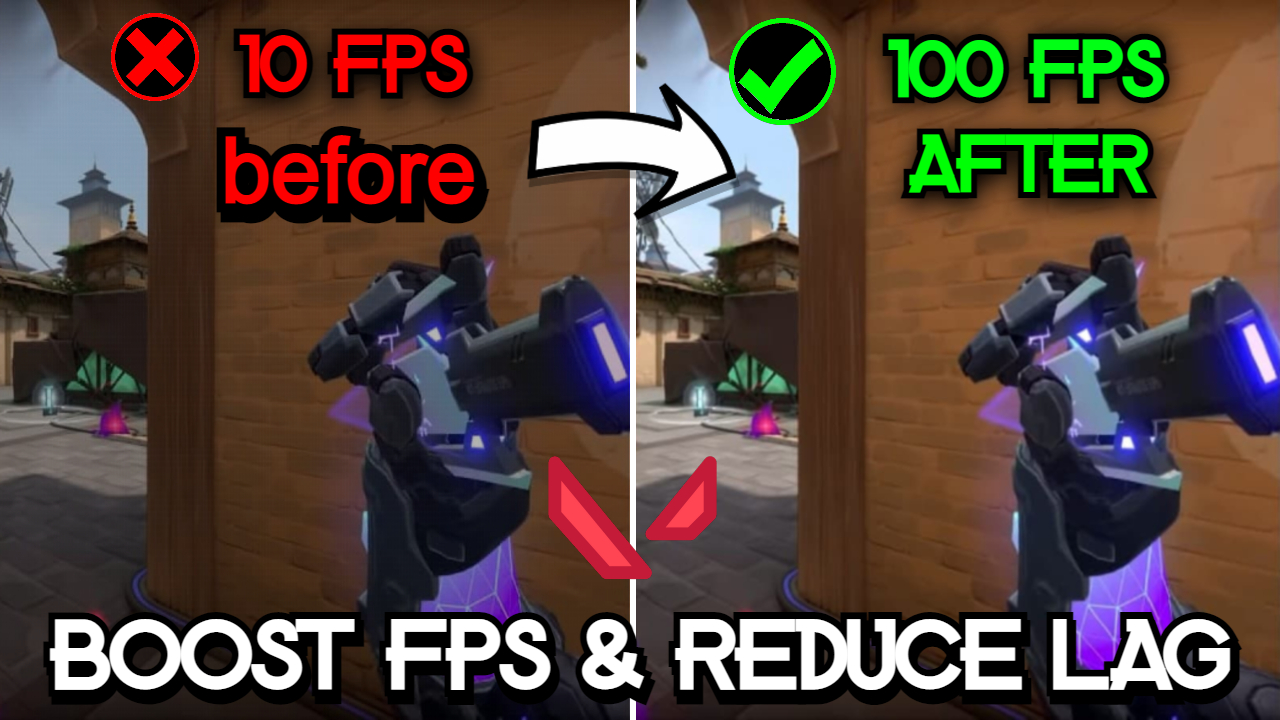 Valorant Lag & Stutter Fix Boost FPS By Wired kira