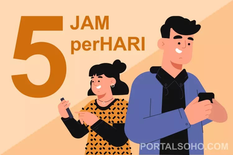 Orang Indonesia Pengguna HP Terlama Kedua di Dunia Orang Indonesia Pengguna HP Terlama Kedua di Dunia