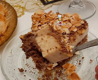 كيكة باردة بالبسكويت