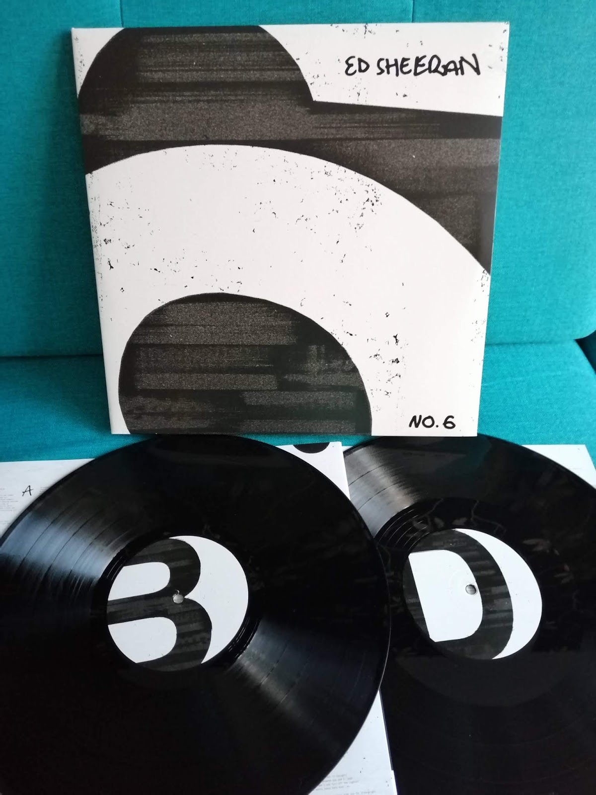 Maištinga siela: Vinilinė plokštelė: Ed Sheeran - No.6 Collaborations ...