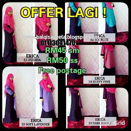 BLOUSE ERICA 2 TONE RM45 SM/RM50 SS- OFFER!!