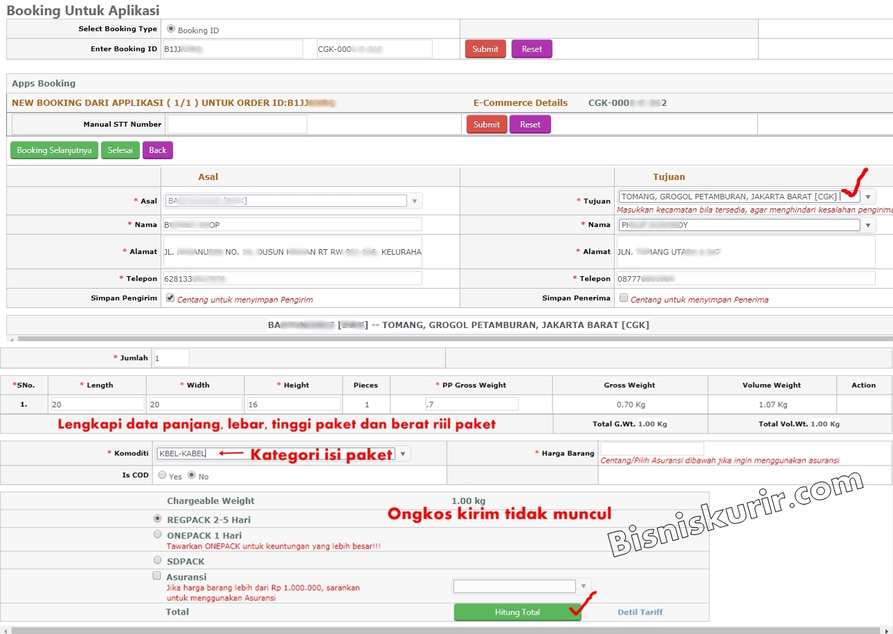 Cara Input Resi Lion Parcel Dari Seller Bukalapak Bisnis Kurir