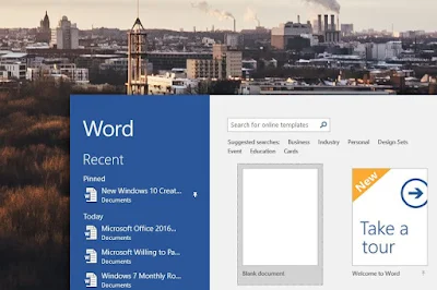 Microsoft Word 2016