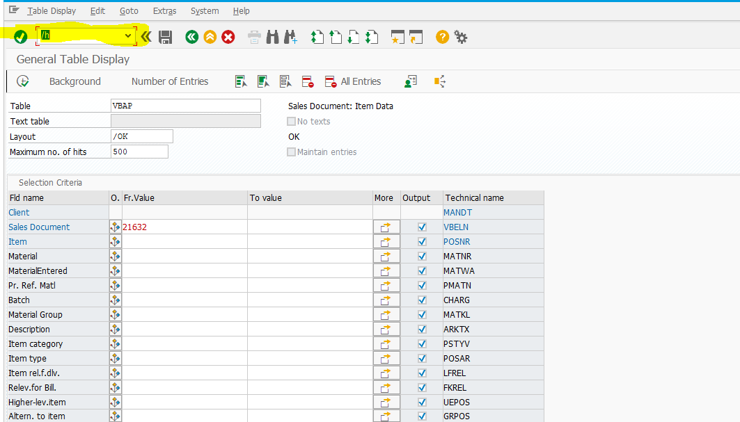 How to change records in SAP using debug mode