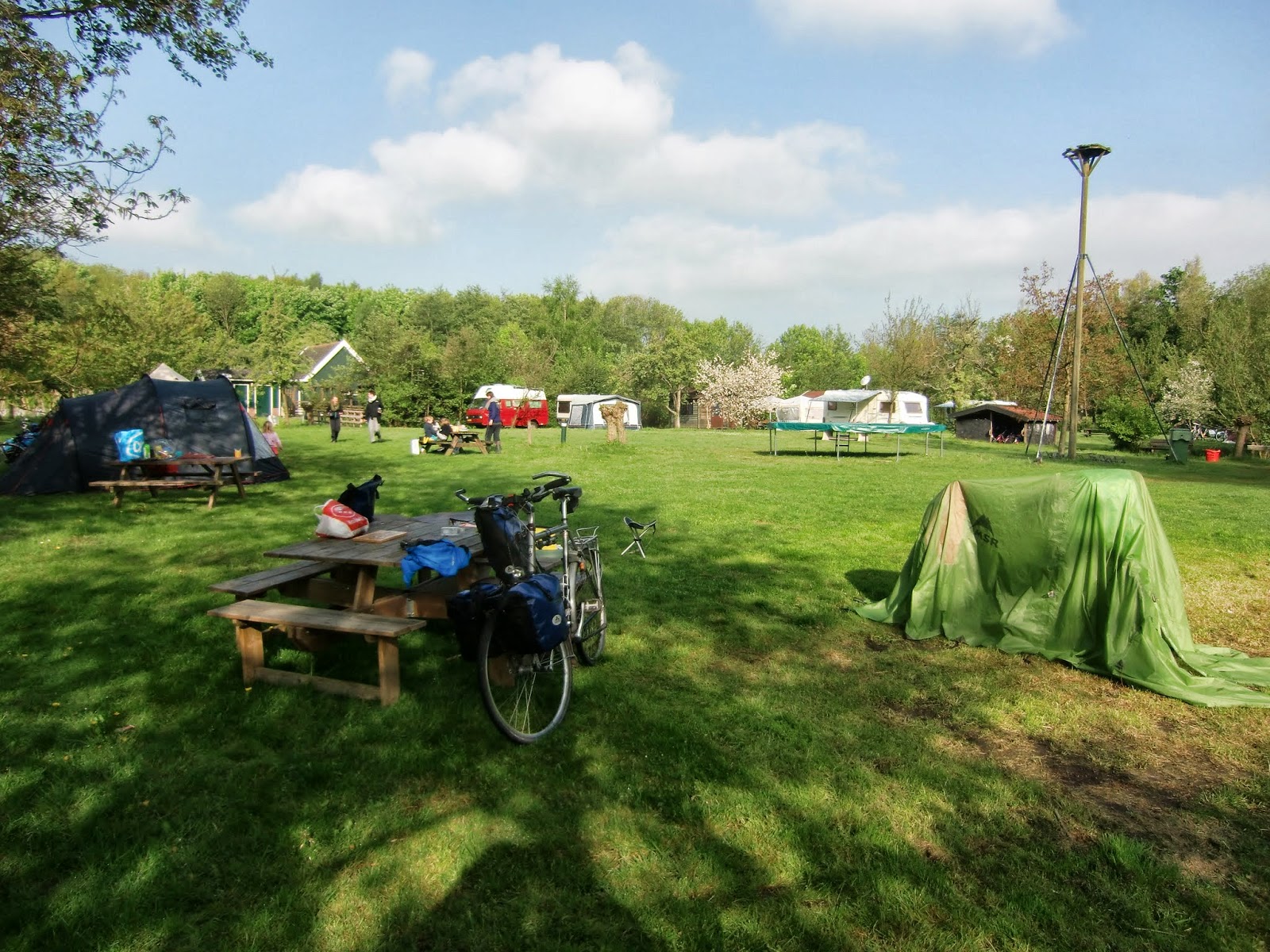 Fietsen door het landschap: mei 2013