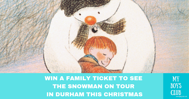 Win a family ticket to see The Snowman on Tour in Durham this Christmas