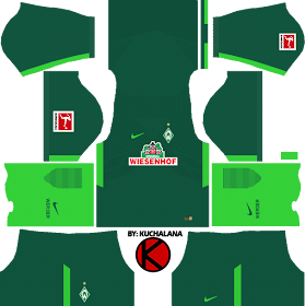 SV Werder Bremen Kits 2017/18 - Dream League Soccer