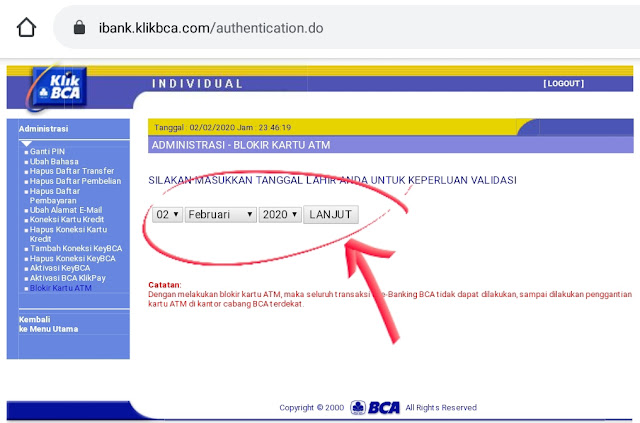 cara mengetahui 16 digit kartu atm bca cara mengetahui 16 digit kartu atm bca