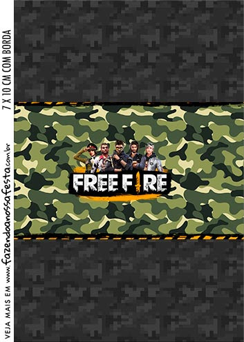 26 ideas de Free fire  imagenes free, imprimibles para fiestas gratis,  tarjetas de cumpeaños