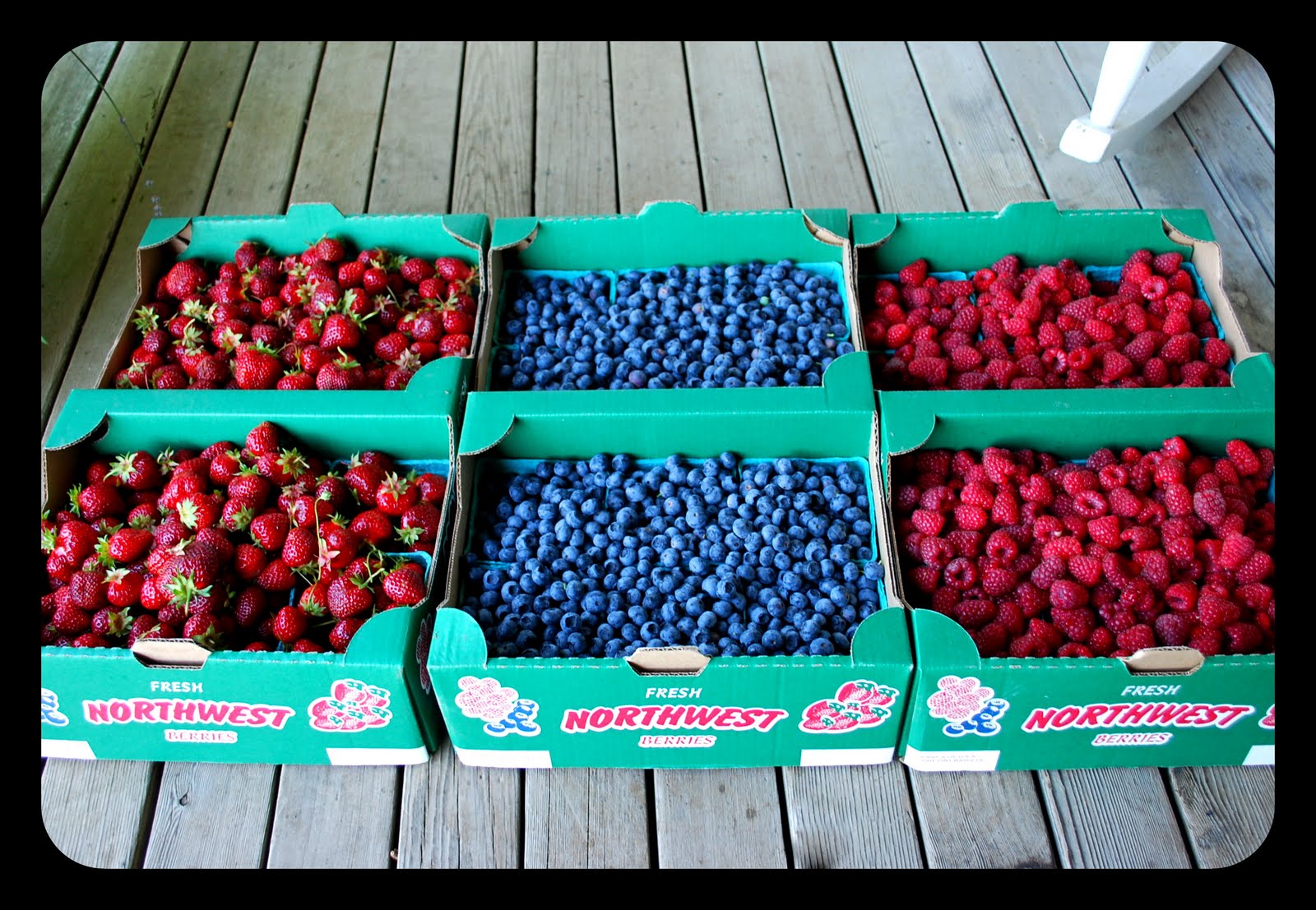 the farmer's wife Berries at Sauvie Island Farms