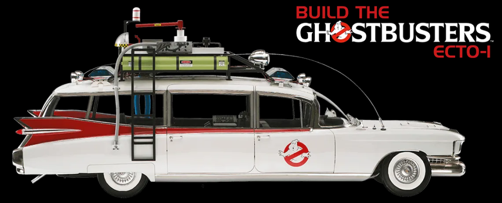 ecto 1 ectomobile ghostbusters scale 1:8 eaglemoss collections