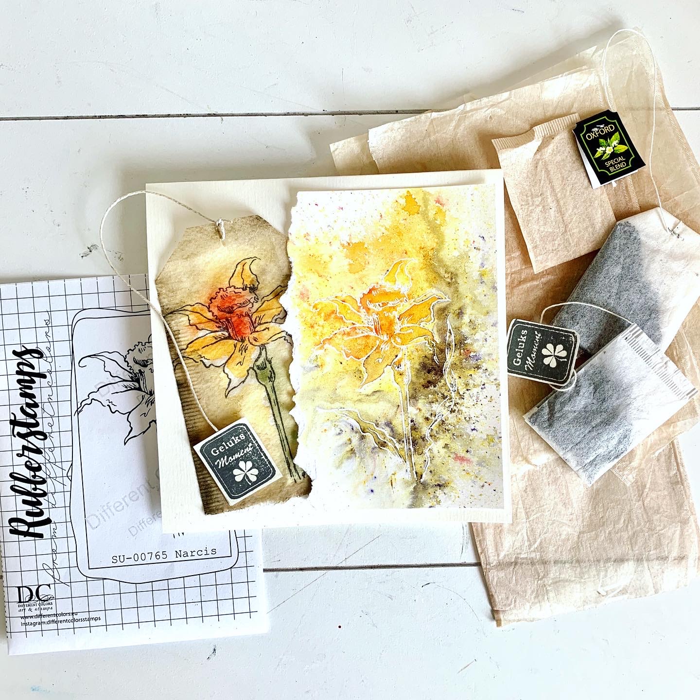 Laura's Creative Moments TEA BAG ART