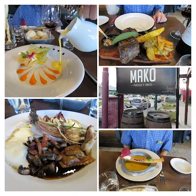 Patagonia 2 week itinerary: Dinner at Mako Restaurant in El Calafate Argentina