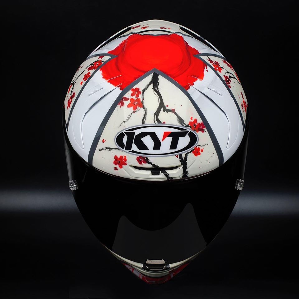Racing Helmets Garage KYT X.Fores 8 Hours Suzuka 2019 by Dave Designs