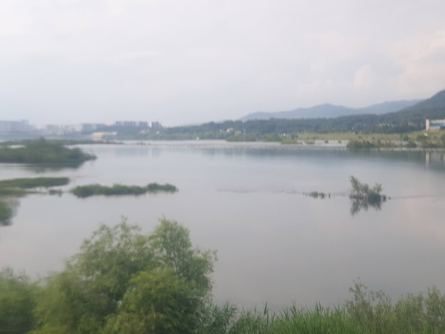 팔당개교 미사지구 강변 모습