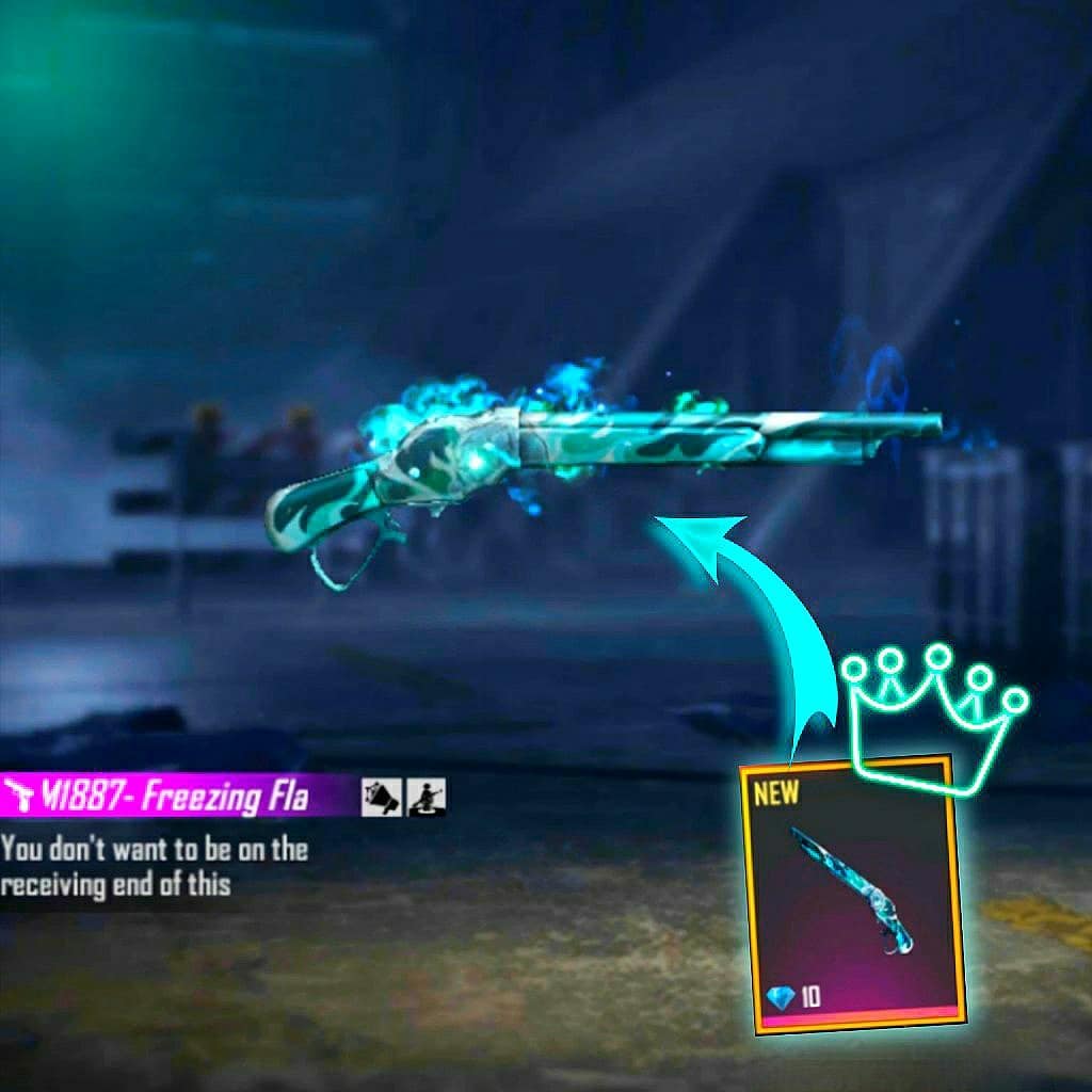 Free Fire New Updates Today New M1887 Gun Skin 2021