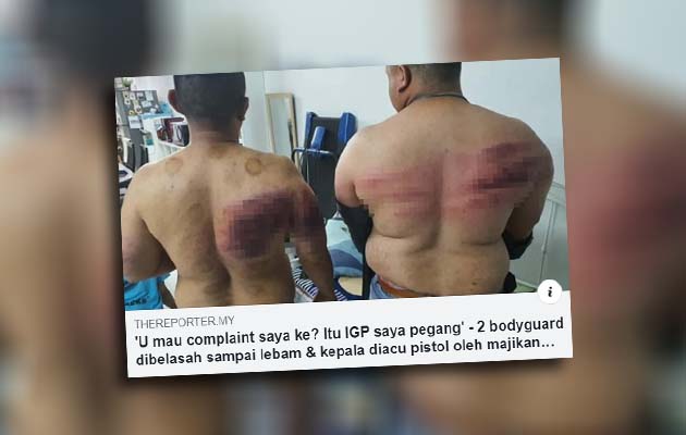 Bodyguard dipukul kerana berpuasa