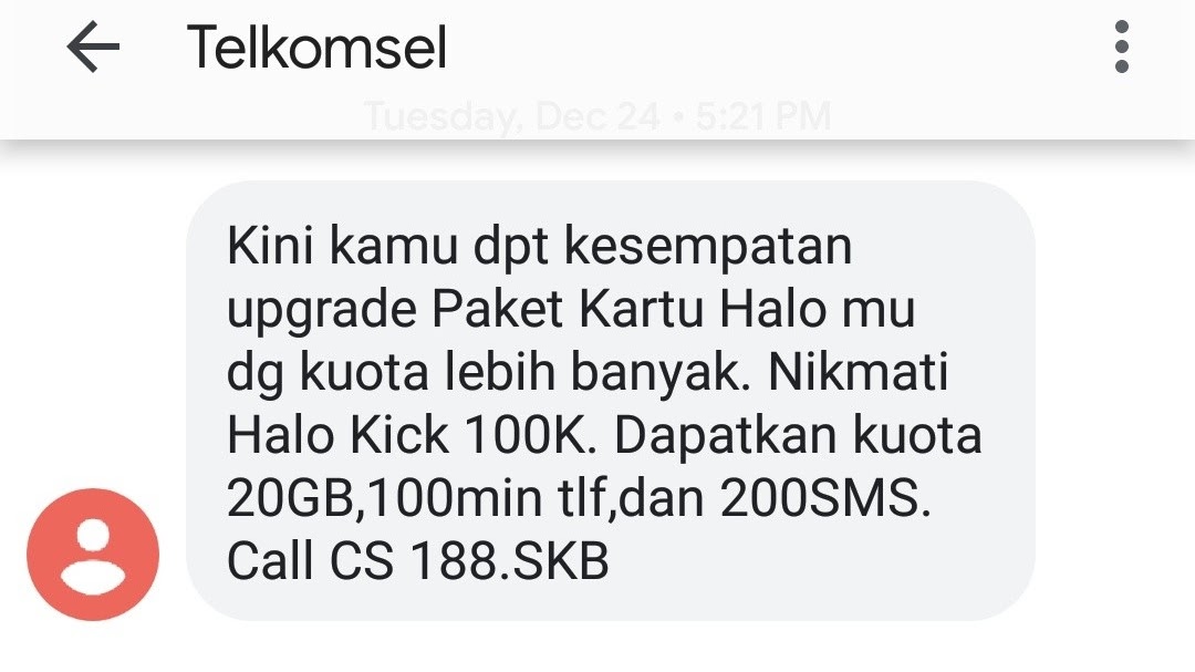 Cara Menggunakan Kuota Entertainment Halo Kick Telkomsel