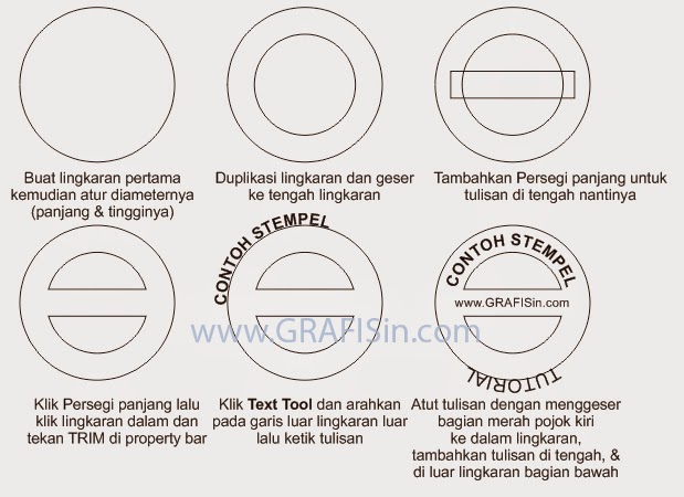 Cara Membuat Stempel Dengan Corel Draw X4