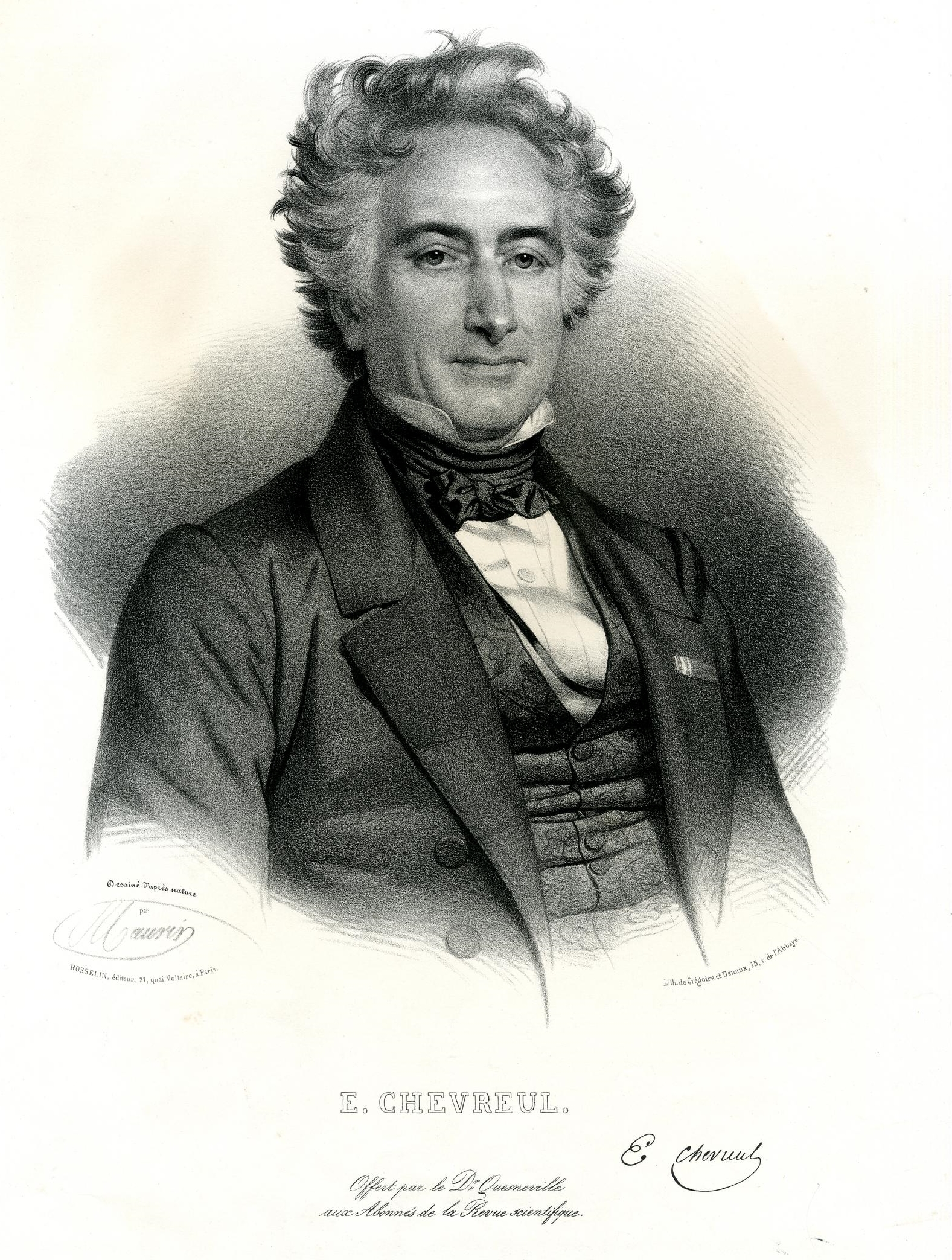 Michel-Eugène Chevreul | Color theory, 1839 | Tutt'Art@ | Pittura ...