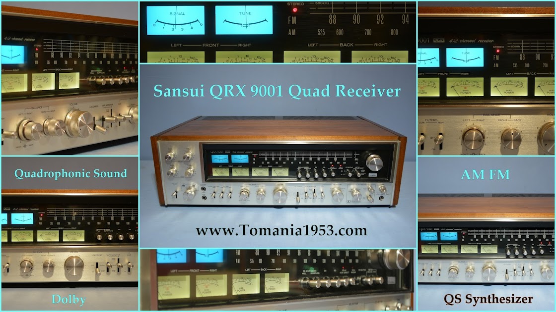 Sansui QRX 9001 Quad FM AM Receiver