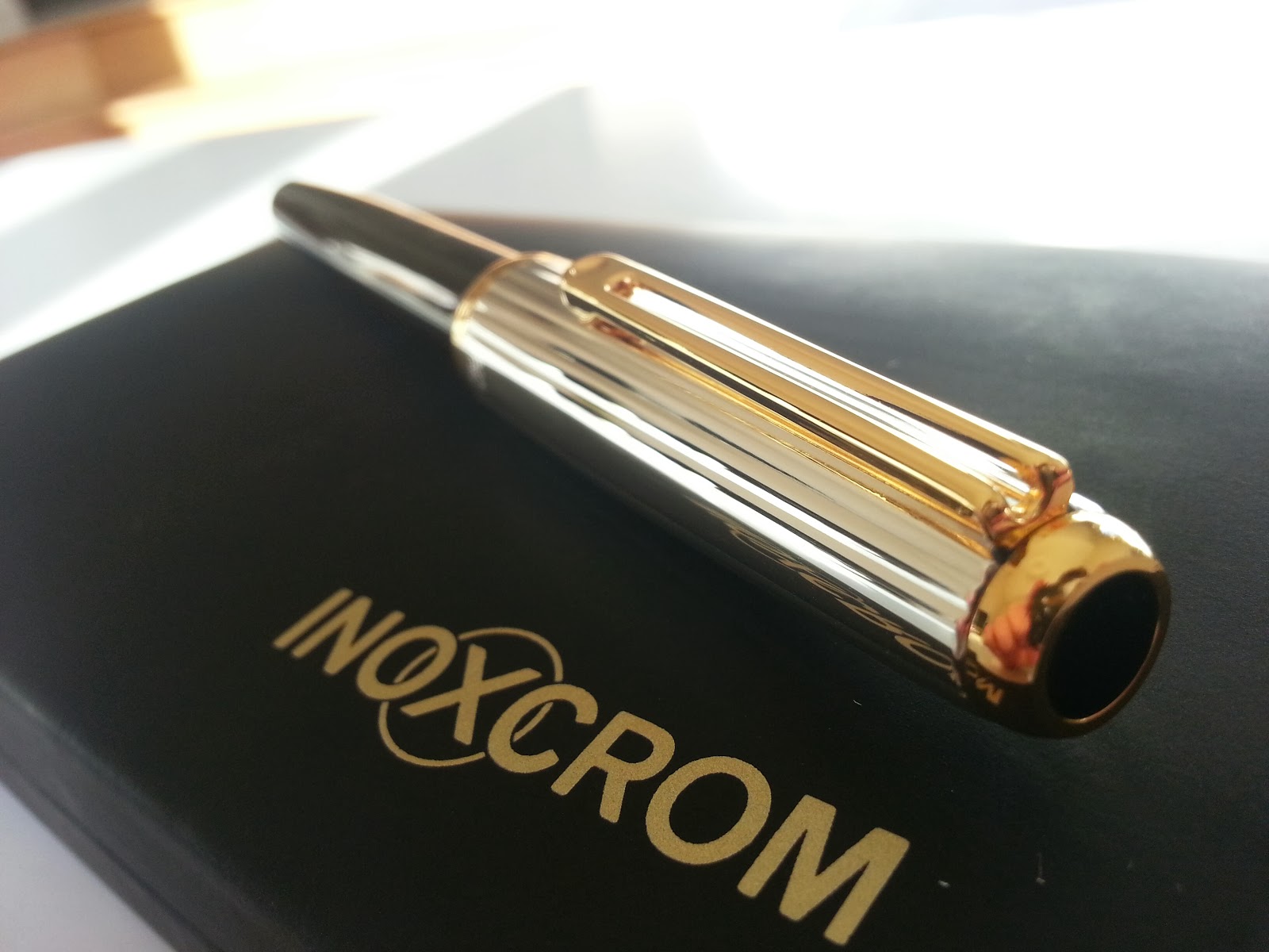 opvolger rivaal weg te verspillen Inoxcrom Sirocco Fountain pen | The Pencilcase Blog | Fountain pen, Pencil,  Ink and Paper reviews
