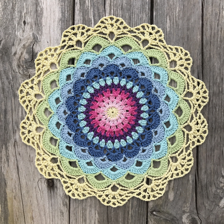 Ergahandmade: Crochet Mandala + Free Pattern Step By Step