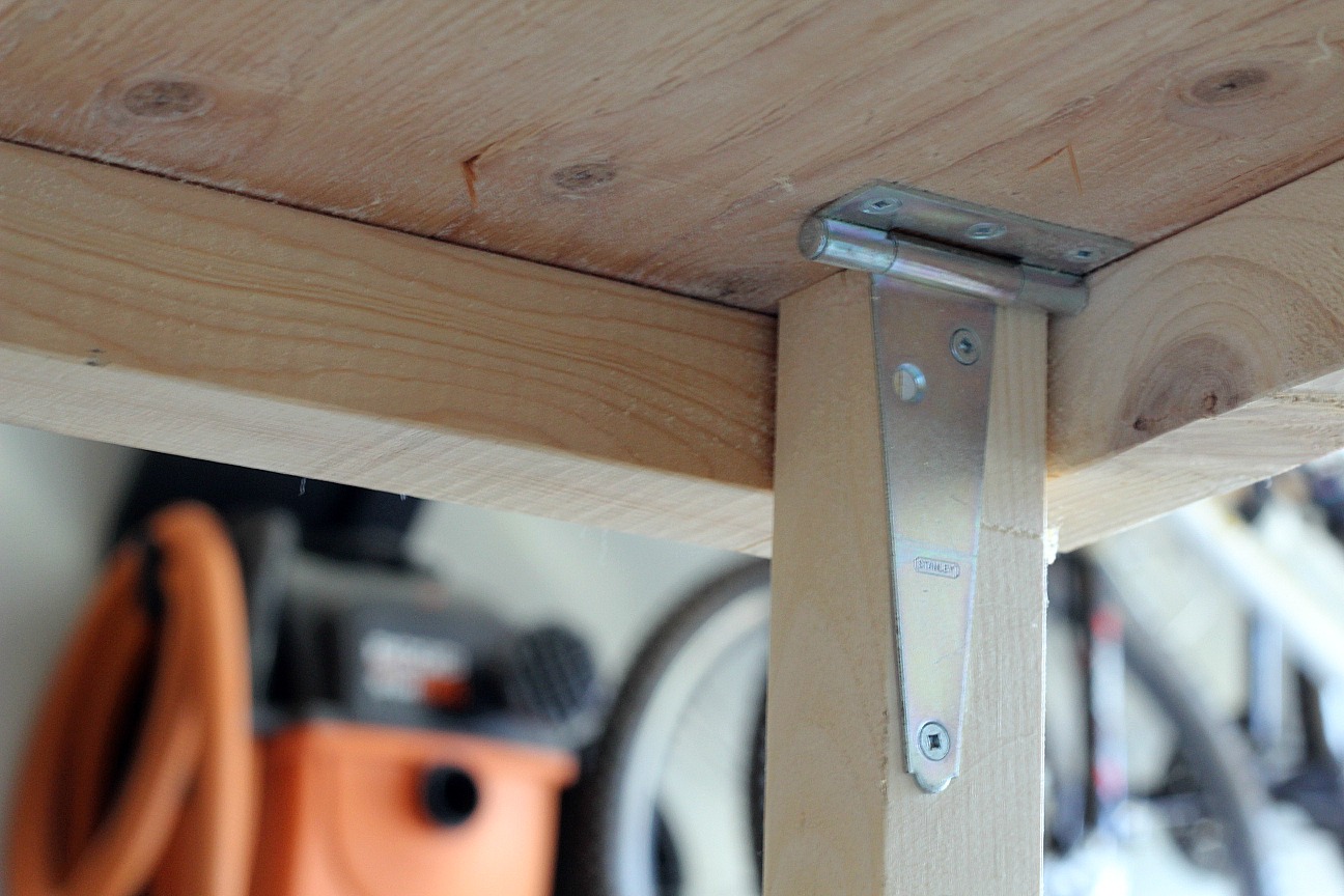 Turtles and Tails: Fold-up Garage Worktable