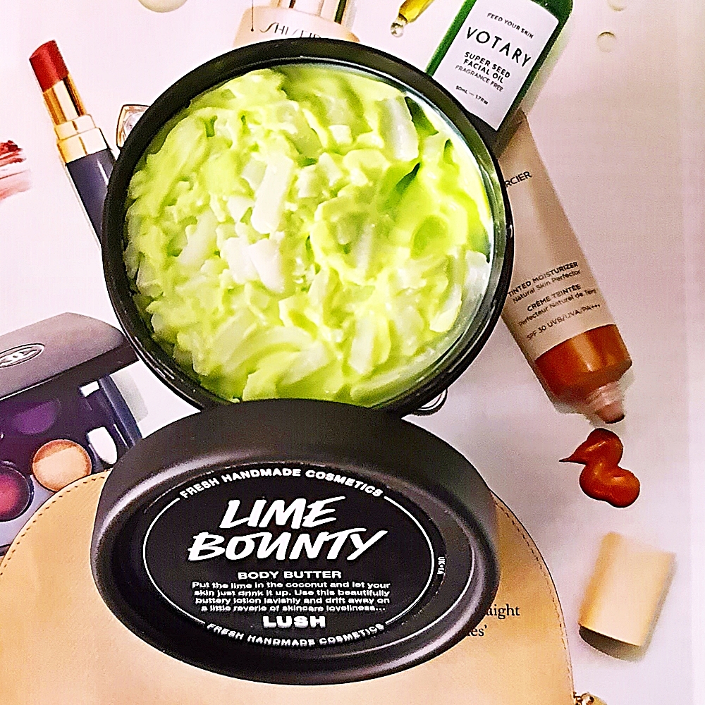 lush lime bounty body butter skincare
