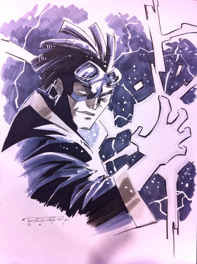 Fashion And Action Dwayne Mcduffie S Static Shock Art By Khary Randolph