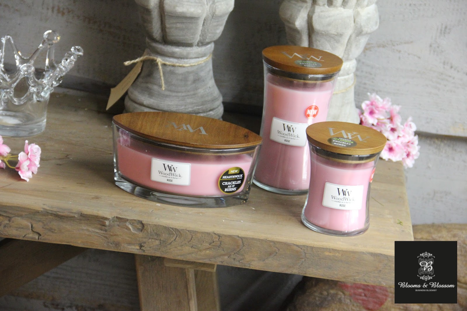Blooms & Blossom Win een WoodWick kaars!