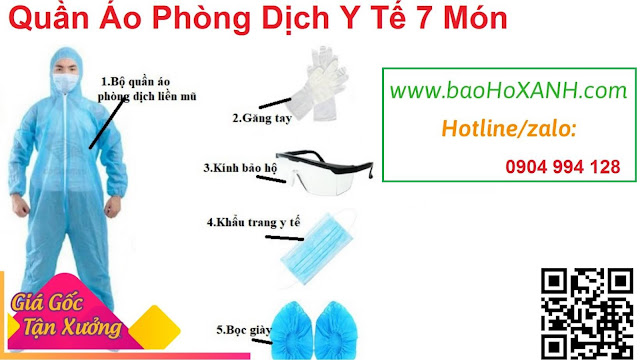 bộ quần áo phòng chống dịch