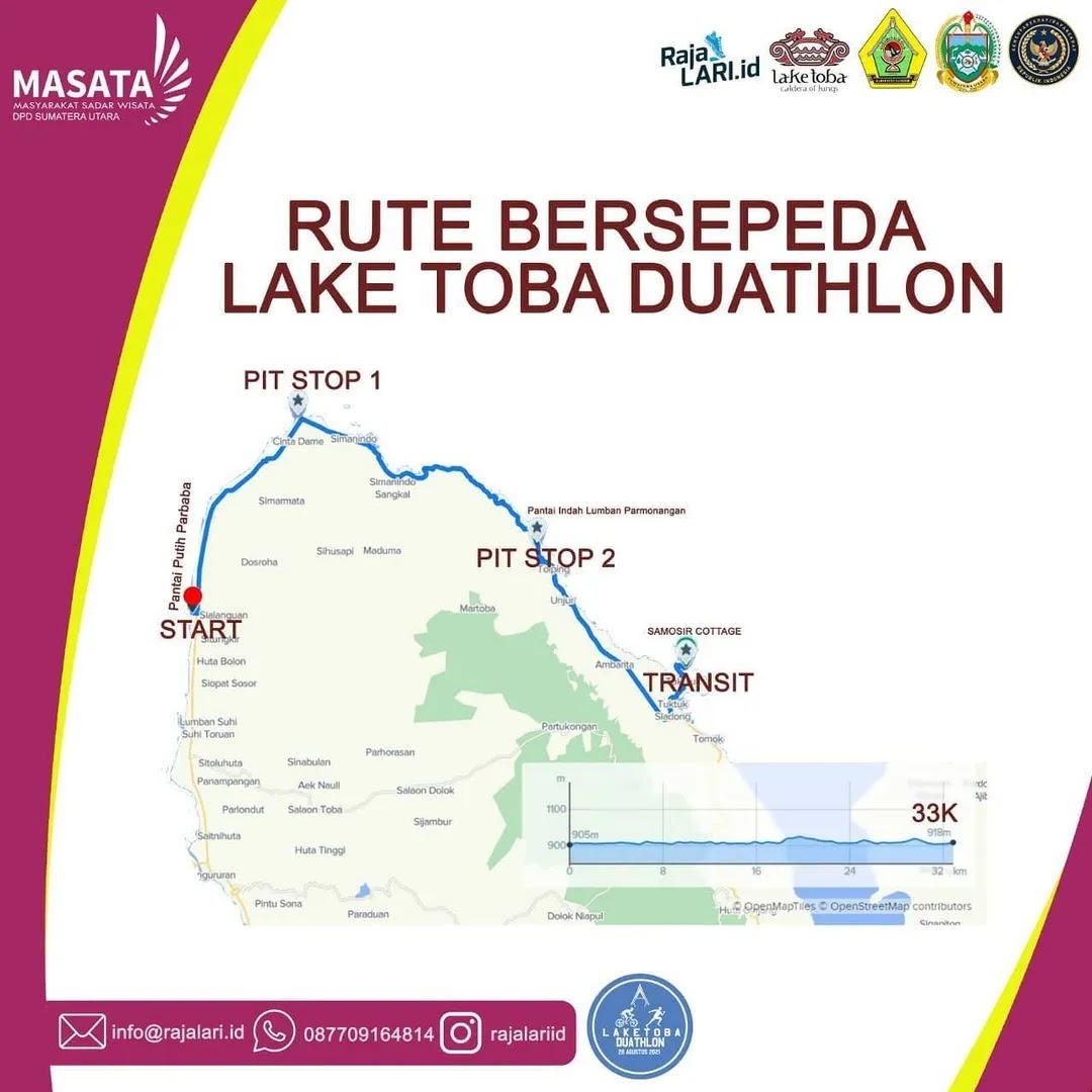 Cycling 🔍 Lake Toba Duathlon • 2021 Cycling 🚴 Lake Toba Duathlon • 2021