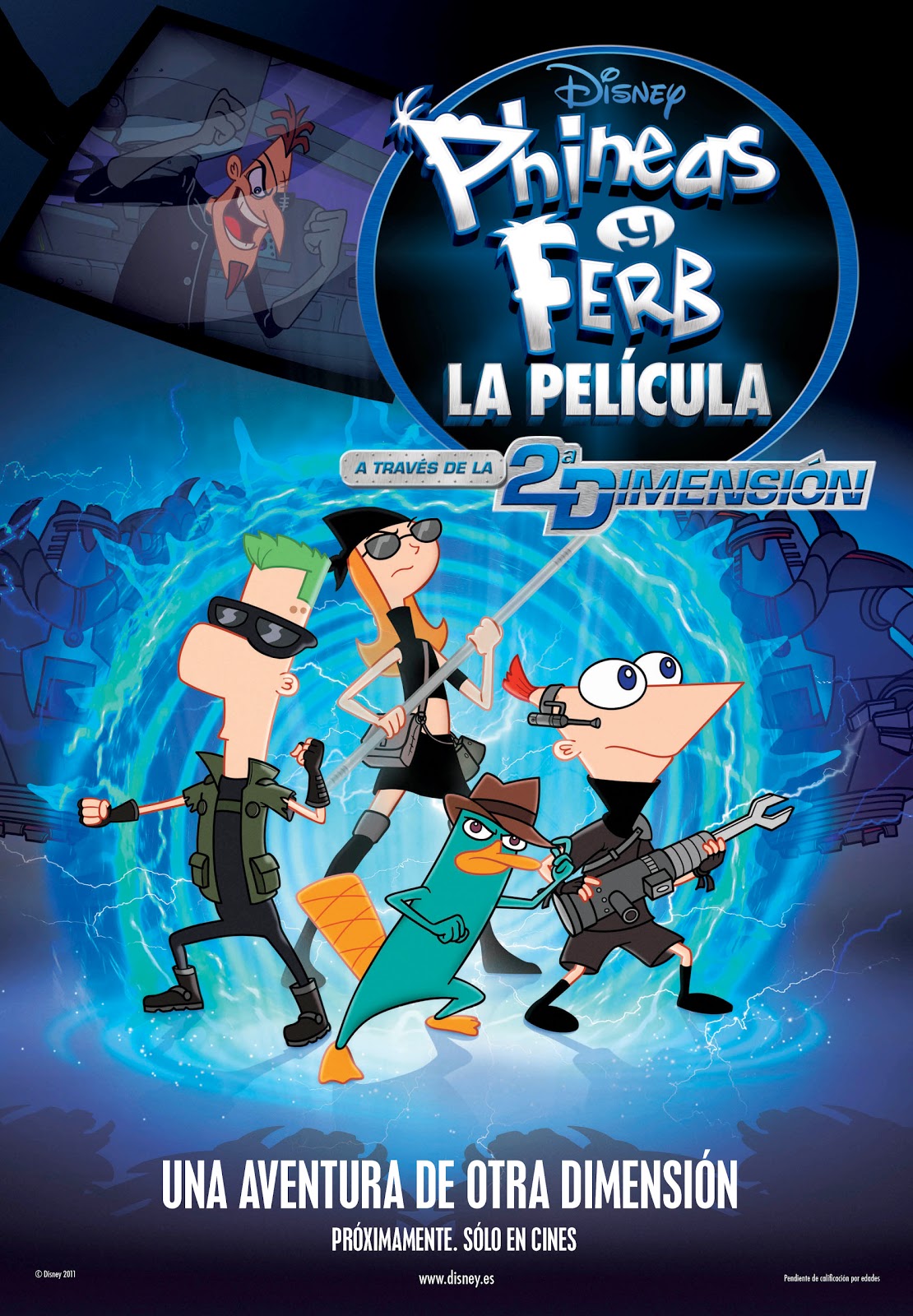 Phineas y Ferb España Tráiler oficial de la película de 