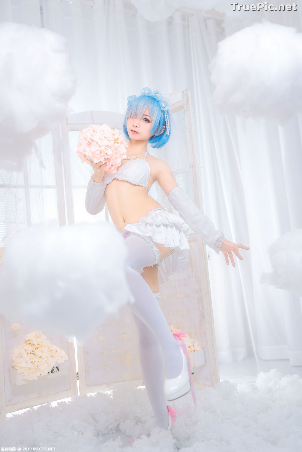 Image [MTCos] 喵糖映画 Vol.029 – Chinese Cute Model – Bride Rem Cosplay - TruePic.net - Picture-13