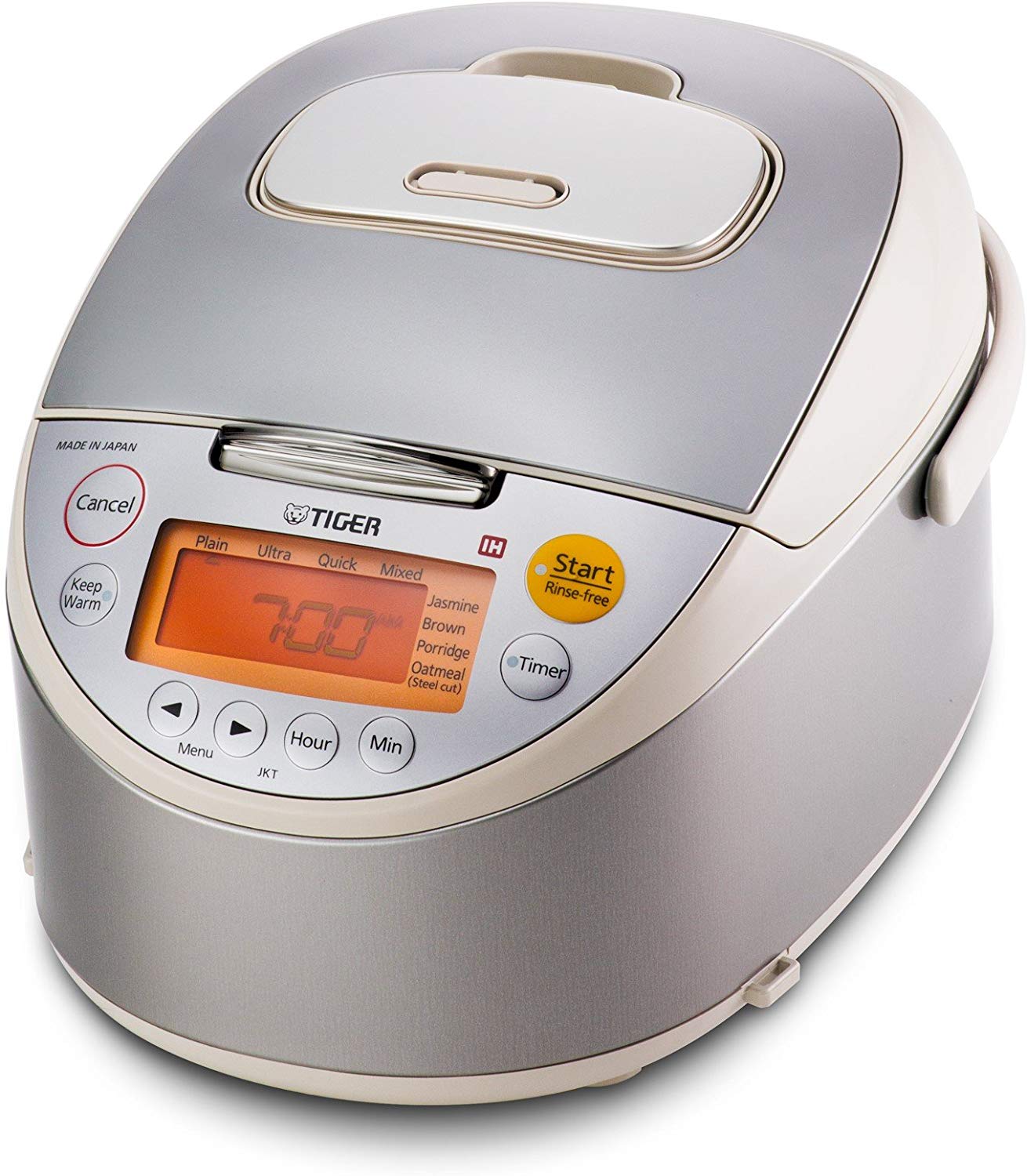 Tiger JKTS10UK IH Rice Cooker with Slow Cooking and Bread Making