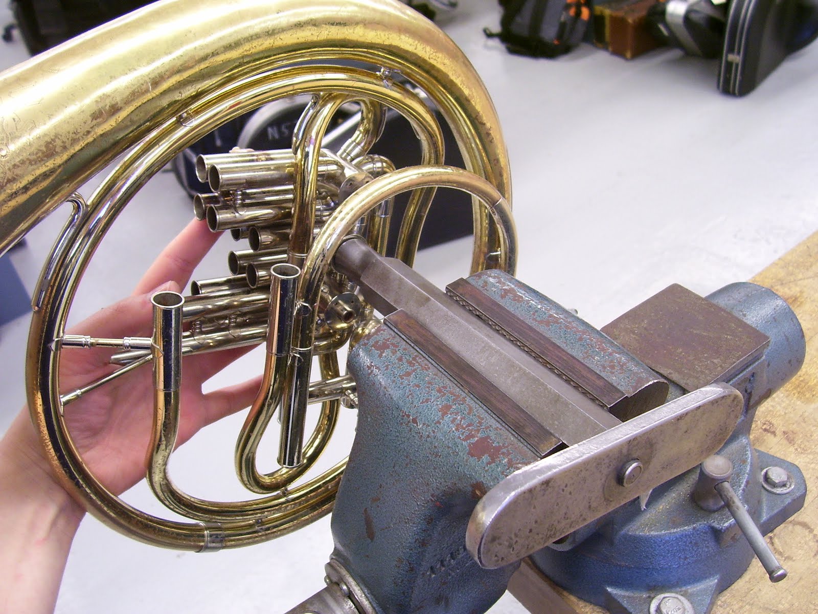 Band Instrument Repair Tools for Success Project French Horn