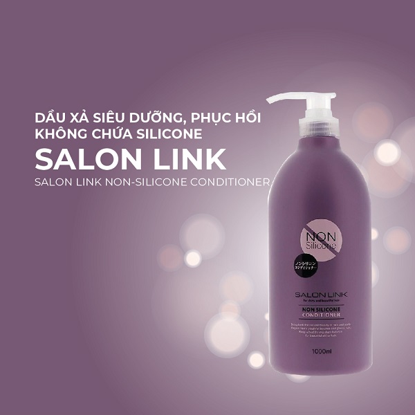 Dầu xả Salonlink không chứa Silicone 1000ML, My Pham Nganh Toc