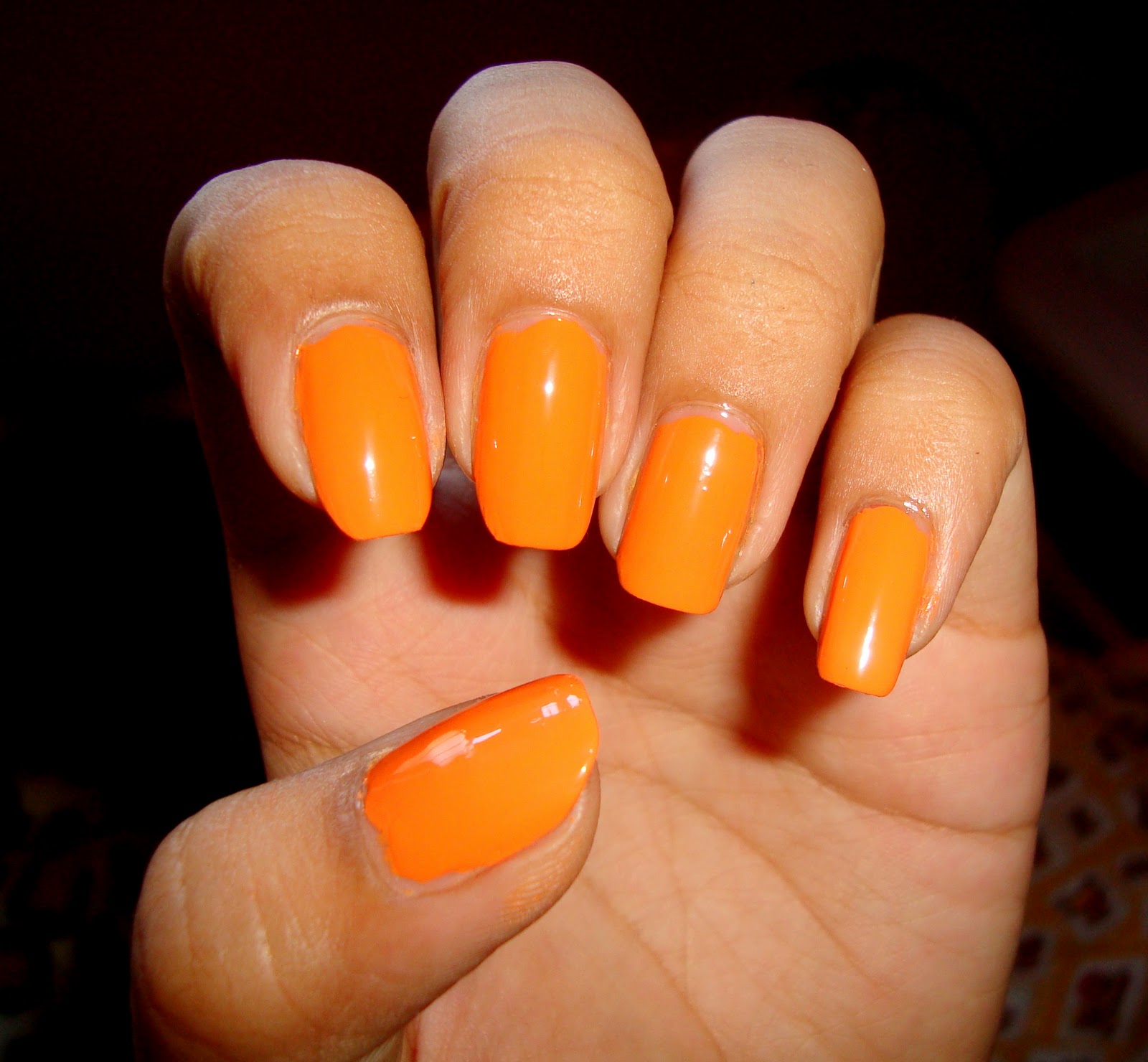 From nails to makeup: A never ending obsession: Orange nails and orange ...