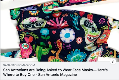 San Antonio Magazine Where to Buy Fabric Face Masks ChickRocks
