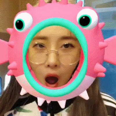 러블리즈 지애의 보이는 브이라디오 움짤