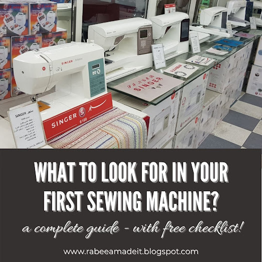 What to look for in Your First Sewing Machine? A complete Guide!