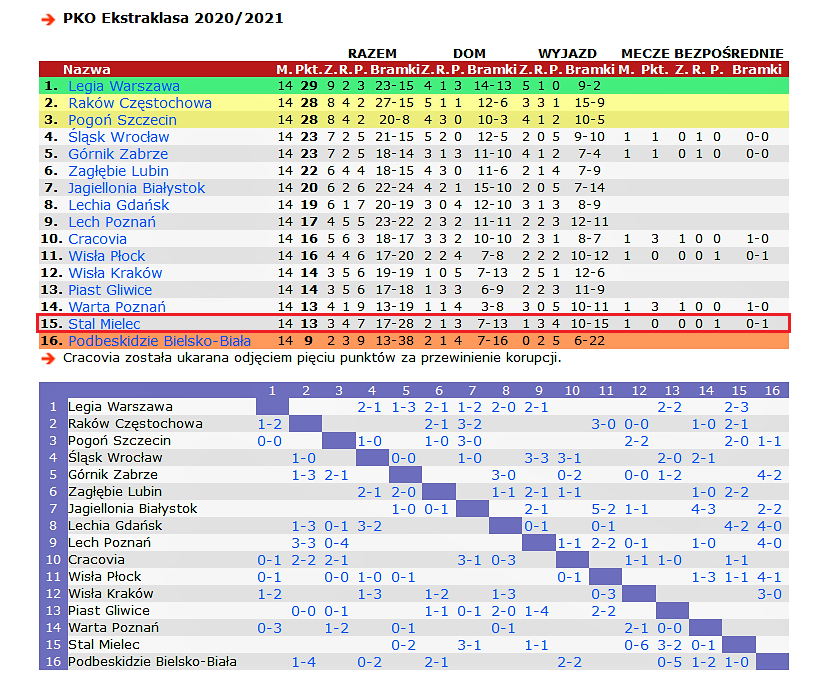 Jak to była runda dla Stali Mielec? Nasza analiza
