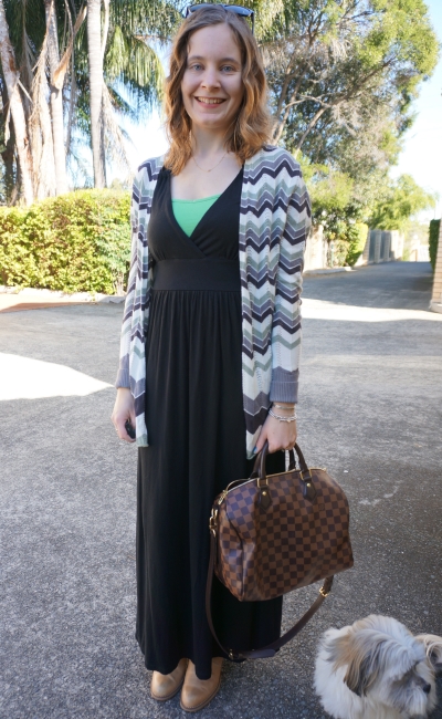 Away From Blue  Aussie Mum Style, Away From The Blue Jeans Rut: Dresses, Louis  Vuitton Speedy Bandouliere Bag in Damier Ebene