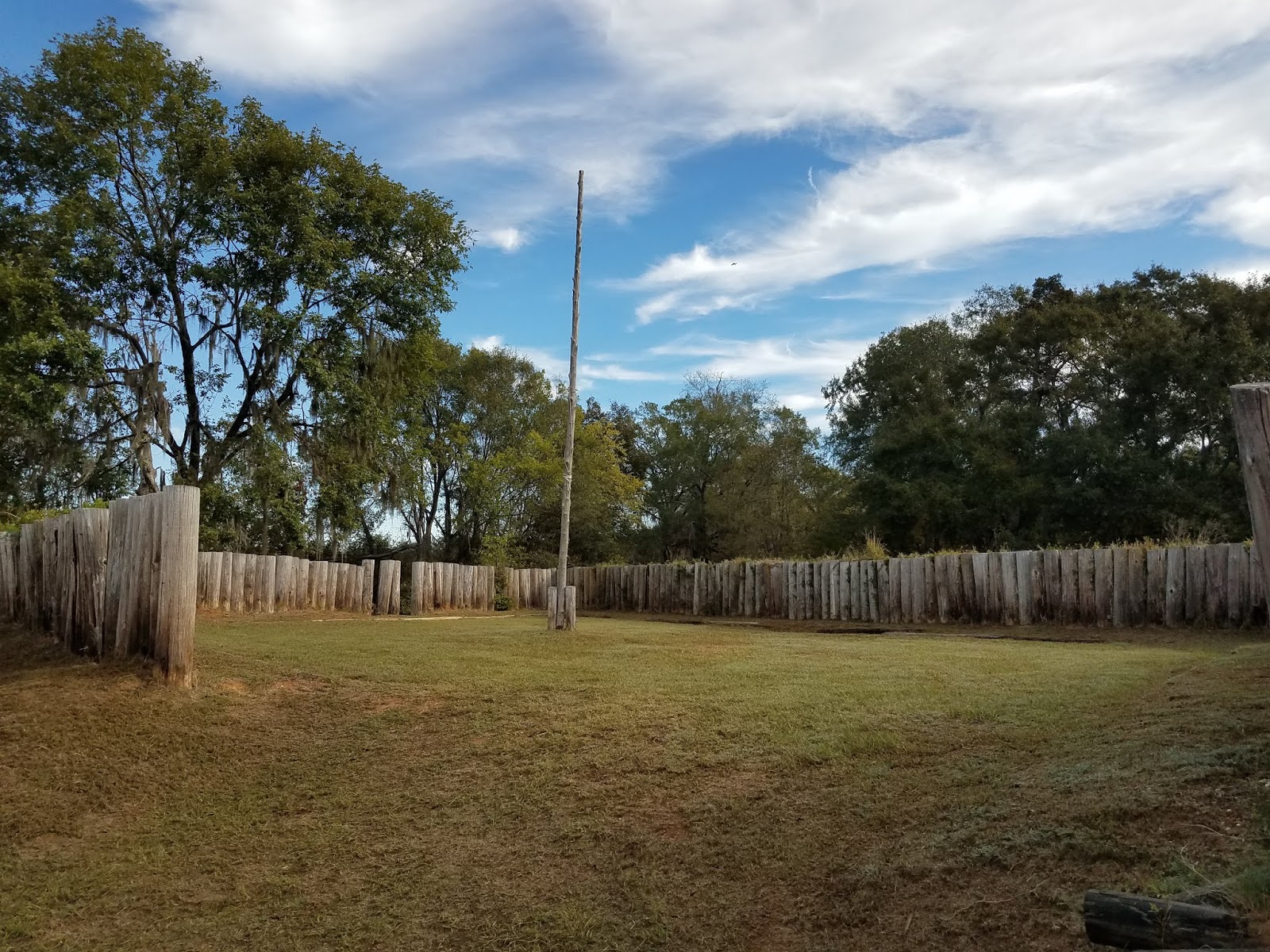 goldenshoe RV trip Fort Toulouse Fort Jackson park and campground