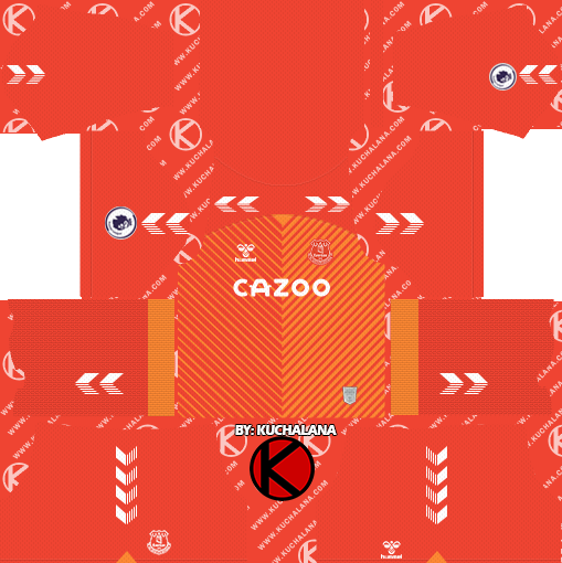 Kit Dream Everton Kuchalana Dream League Soccer 2019 Everton Kits